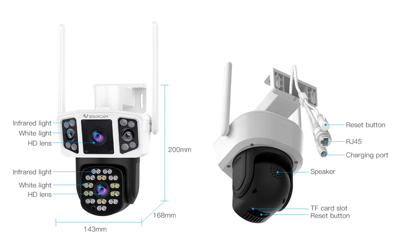 VSTARCAM smart κάμερα CS667DR - Image 3