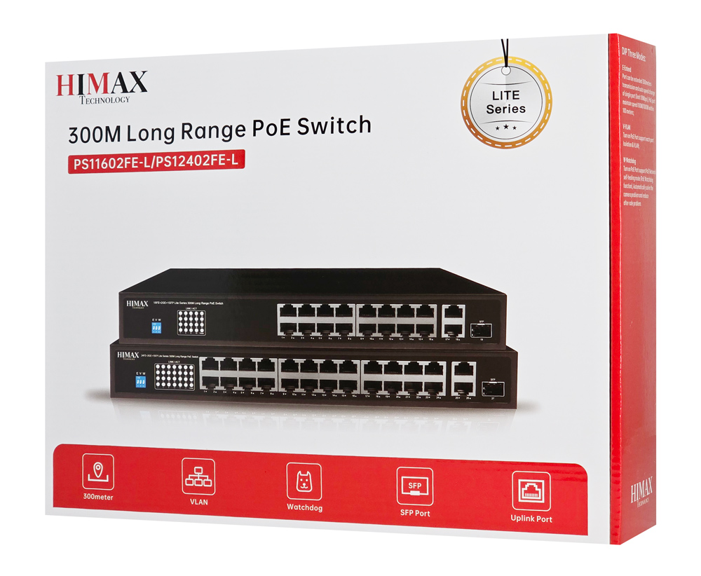 HIMAX PoE switch PS11602FE-L - Image 3
