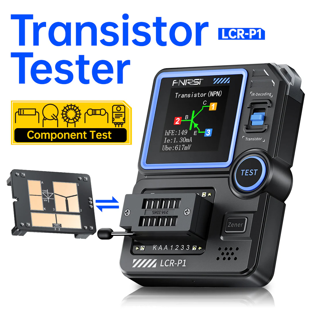 FNIRSI transistor tester LCR-P1 - Image 2