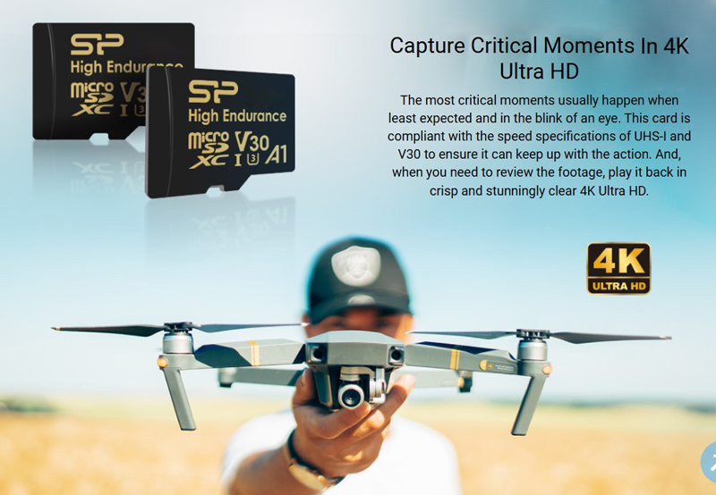 SILICON POWER κάρτα μνήμης microSDHC High Endurance - Image 3