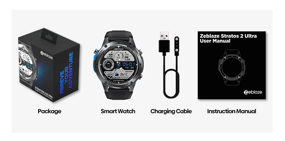 ZEBLAZE smartwatch Stratos 2 Ultra - Image 4
