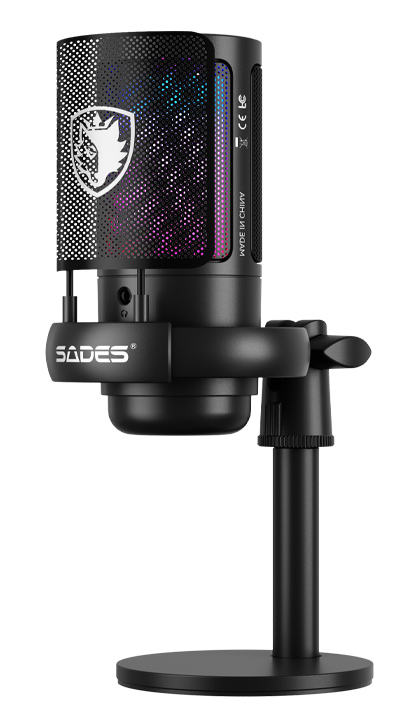 SADES gaming μικρόφωνο TYTO με βάση γραφείου & επιτραπέζια - Image 2