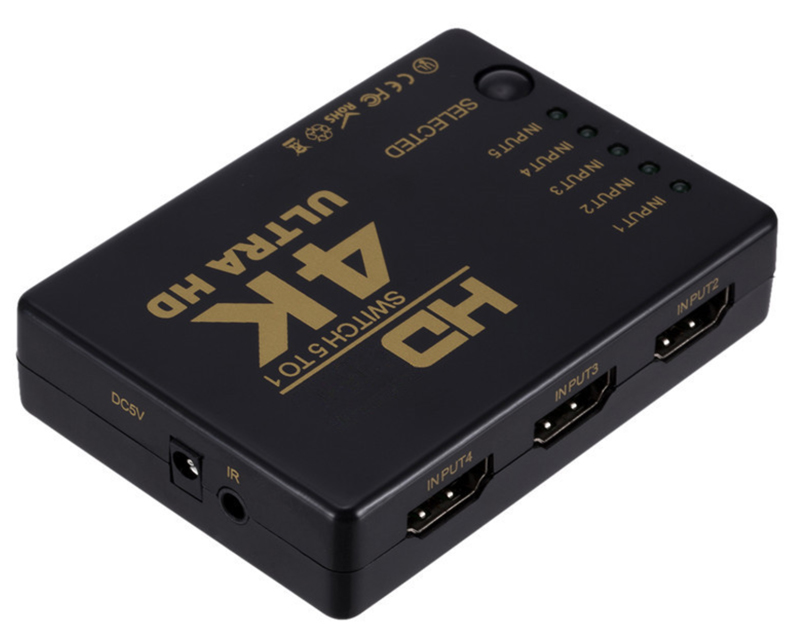POWERTECH HDMI amplifier switch PTH-052 με τηλεχειριστήριο - Image 3