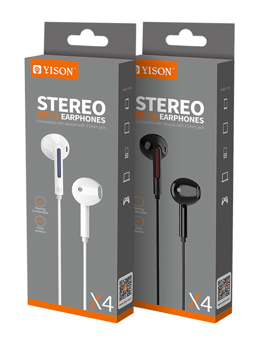 YISON earphones με μικρόφωνο X4 - Image 3