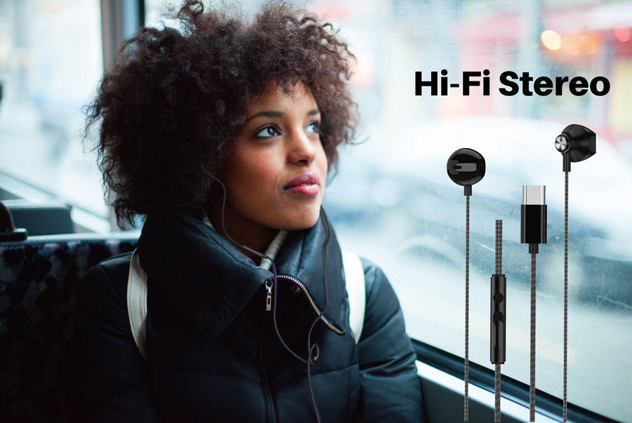 POWERTECH earphones με μικρόφωνο Prime - Image 2