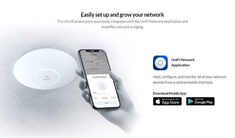 UBIQUITI Access Point UniFi U6-LR - Image 2