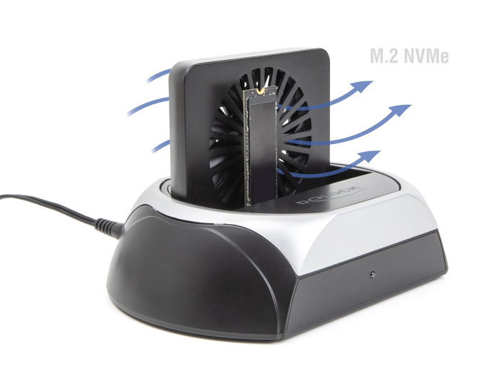DELOCK docking station για M.2 NVMe/SATA ή 2.5"/3.5" SSD/HDD 64280 - Image 3