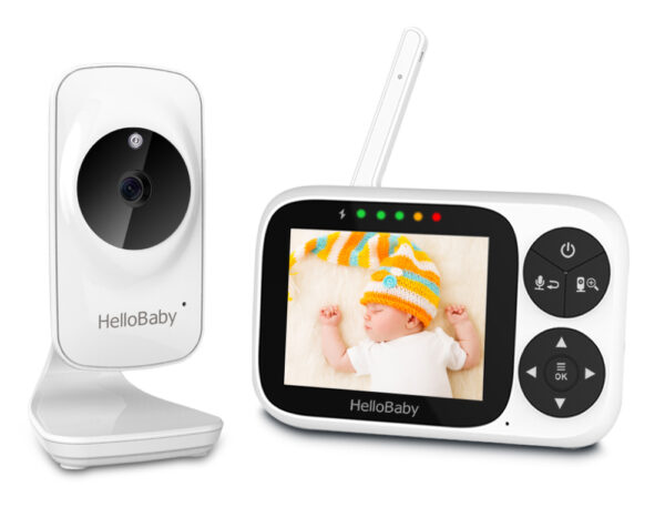 HELLOBABY ενδοεπικοινωνία μωρού HB2033 με κάμερα & οθόνη 3.2"
