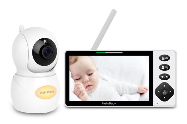 HELLOBABY ενδοεπικοινωνία μωρού HB6084L με κάμερα & οθόνη 5.5"