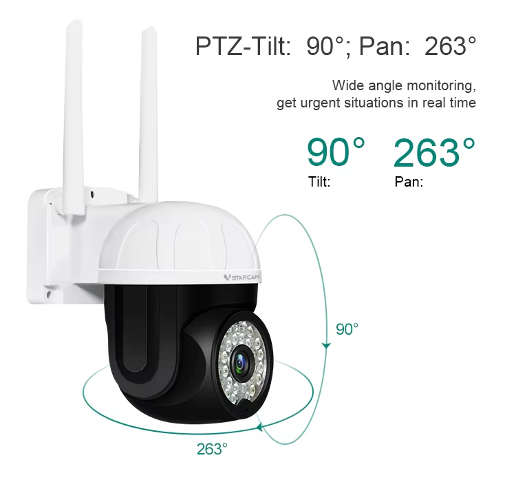 VSTARCAM smart κάμερα CS662 - Image 3