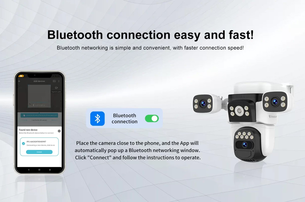 VSTARCAM smart ηλιακή κάμερα BG621SR - Image 3