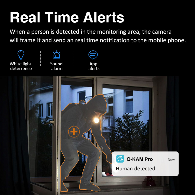 VSTARCAM smart κάμερα CS49LM με ανιχνευτή καπνού/αερίου - Image 4