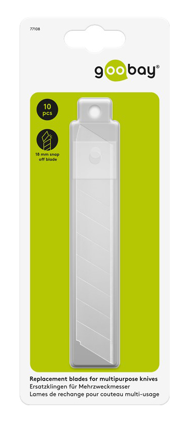 GOOBAY ανταλλακτικές λεπίδες για κοπίδι 77108 - Image 2