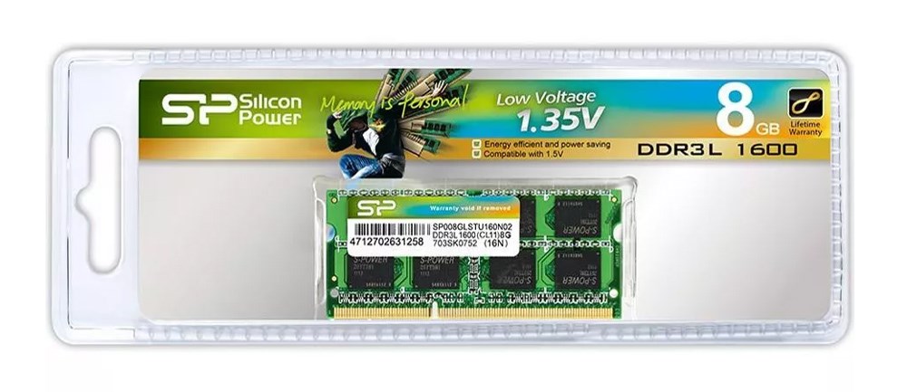 SILICON POWER Μνήμη 8GB DDR3L SODimm - Image 3