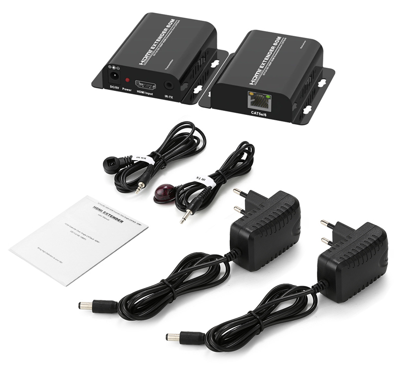 POWERTECH HDMI video extender CAB-H148 μέσω καλωδίου RJ45 - Image 3