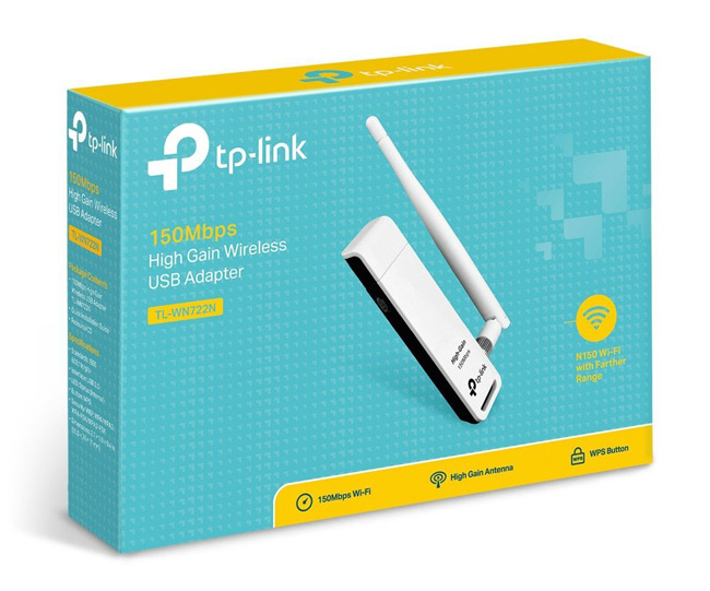 TP-LINK ασύρματος USB αντάπτορας δικτύου TL-WN722N - Image 2