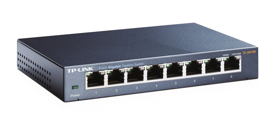 TP-LINK Desktop Switch TL-SG108 8 Θυρών - Image 3