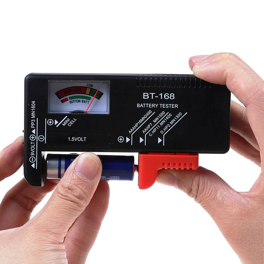 Συσκευή μέτρησης ισχύος μπαταρίας 1.5V & 9V AG372 - Image 2