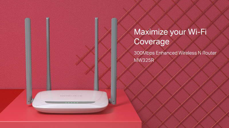 MERCUSYS Wireless N Router MW325R - Image 4