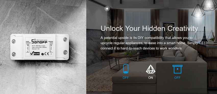 SONOFF Smart Διακόπτης BASICR2 - Image 3