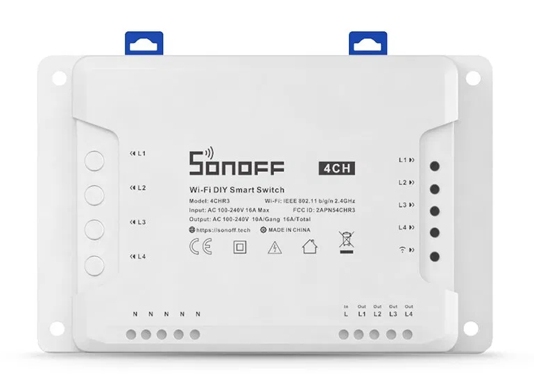 SONOFF Smart Διακόπτης WiFi 4CH R3 - Image 2
