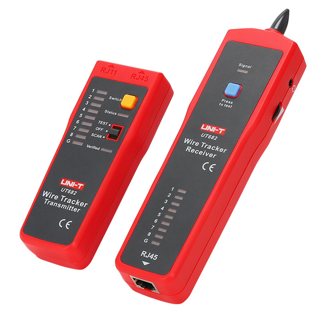 UNI-T ανιχνευτής καλωδίων δικτύου & ρεύματος UT682 - Image 3