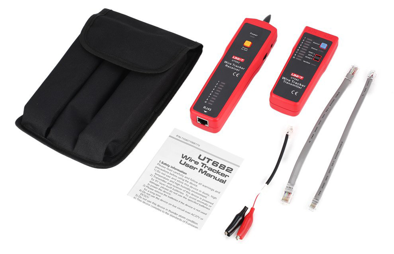 UNI-T ανιχνευτής καλωδίων δικτύου & ρεύματος UT682 - Image 4