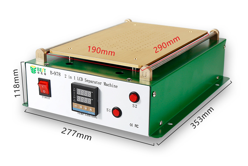 BEST μηχάνημα διαχωρισμού οθόνης LCD BST-B978 - Image 4