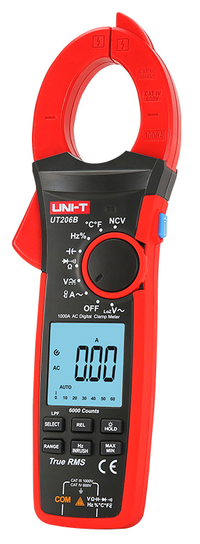 UNI-T πολύμετρο & αμπεροτσιμπίδα UT206B - Image 2