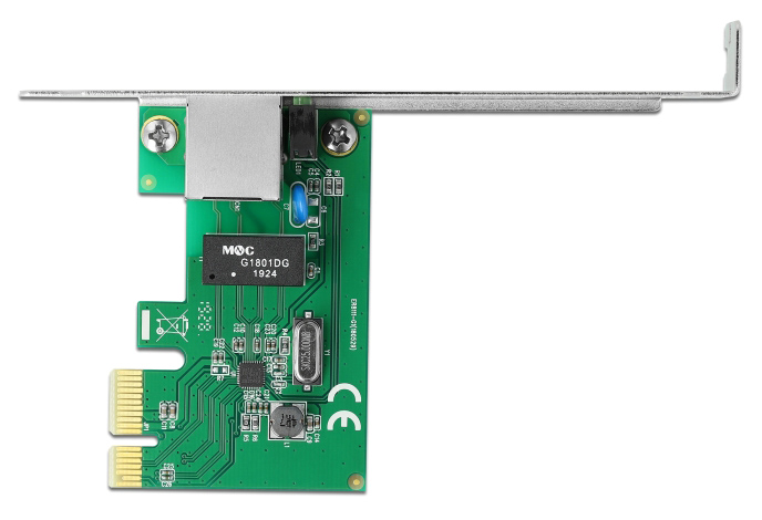 DELOCK κάρτα επέκτασης PCI Express σε RJ45 90381 - Image 2