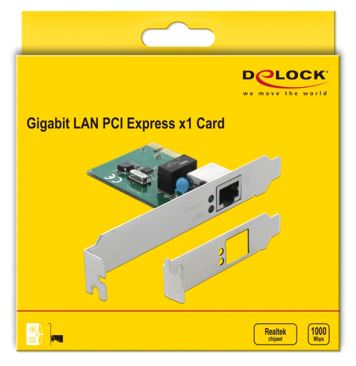 DELOCK κάρτα επέκτασης PCI Express σε RJ45 90381 - Image 4