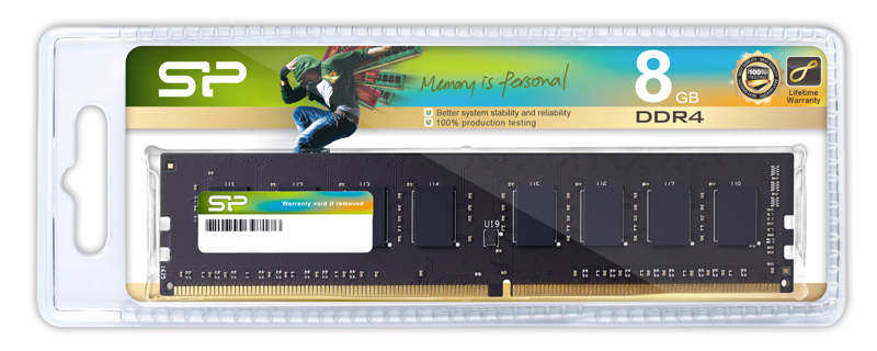 SILICON POWER μνήμη DDR4 UDIMM SP008GBLFU266X02 - Image 2