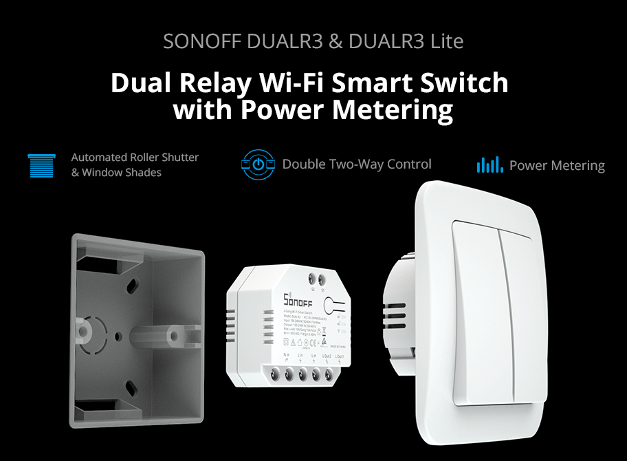 SONOFF smart διακόπτης DUALR3 - Image 2
