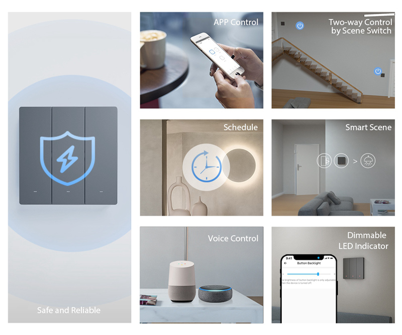 SONOFF smart διακόπτης M5-1C-86 - Image 3