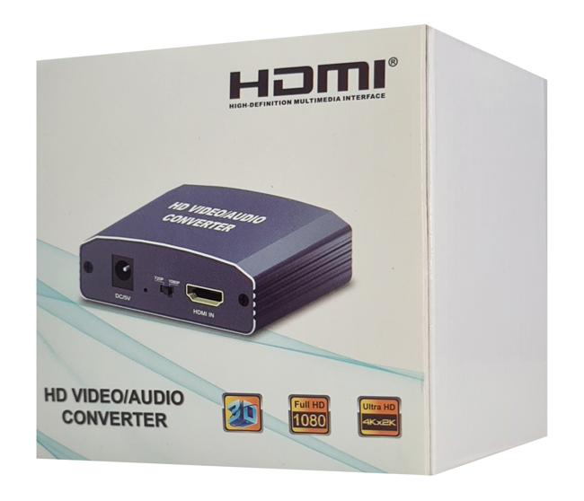 Video Converter CAB-H146 από HDMI σε scart & 3.5mm - Image 3