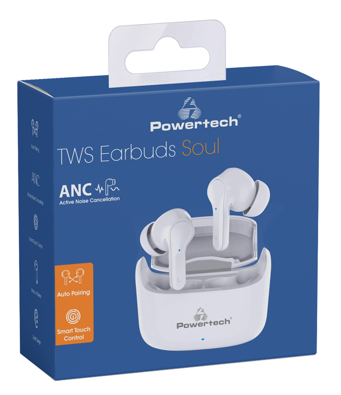 POWERTECH earphones με θήκη φόρτισης Soul - Image 3