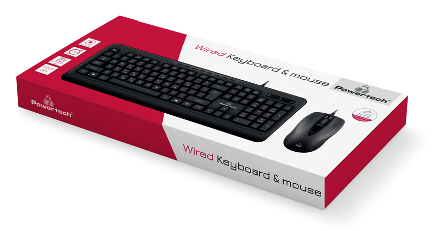 POWERTECH set ποντίκι & πληκτρολόγιο PT-1067 - Image 3