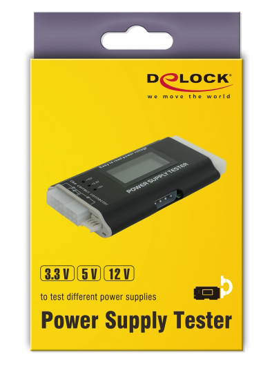 DELOCK tester τροφοδοτικού PC 18159 - Image 4