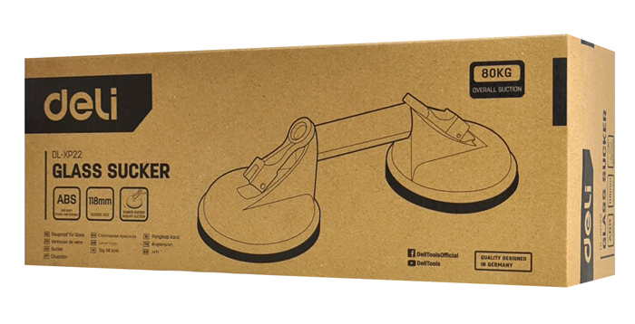 DELI βεντούζα τζαμιών DL-XP22 - Image 4