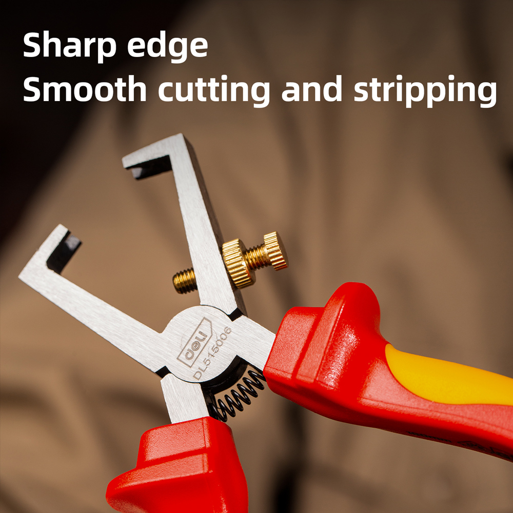 DELI απογυμνωτής καλωδίων ηλεκτρολόγου DL515006 - Image 3