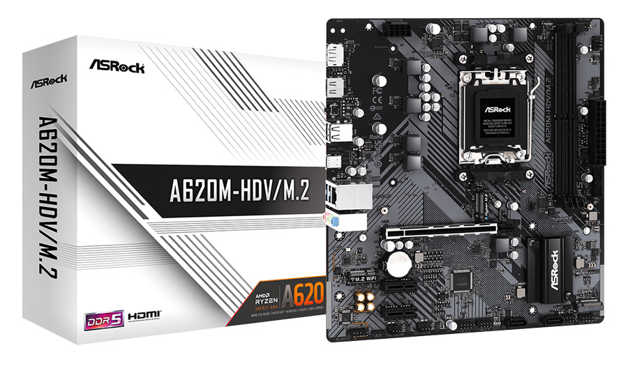 ASROCK μητρική A620M-HDV/M.2 - Image 4