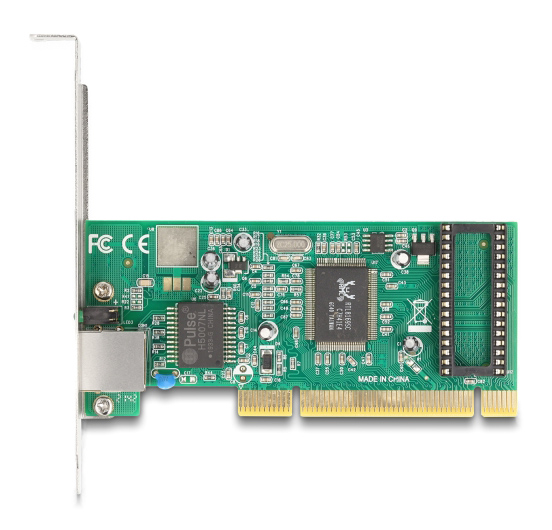 DELOCK κάρτα επέκτασης PCI σε 1x RJ45 Gigabit 88084 - Image 2