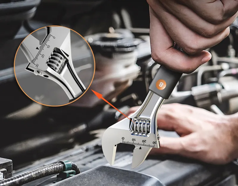 DELI γαλλικό κλειδί HT1508C - Image 2