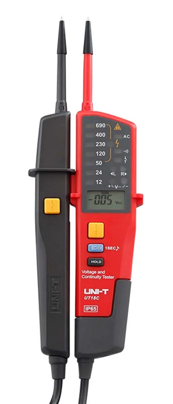 UNI-T μετρητής τάσης AC/DC UT18C