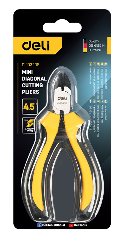 DELI πλαγιοκόφτης DL103206 με αντιολισθητικές λαβές - Image 3