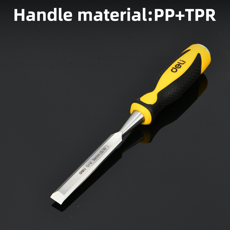 DELI σκαρπέλο ξύλου DL6214-E1 με αντιολισθητική λαβή - Image 2