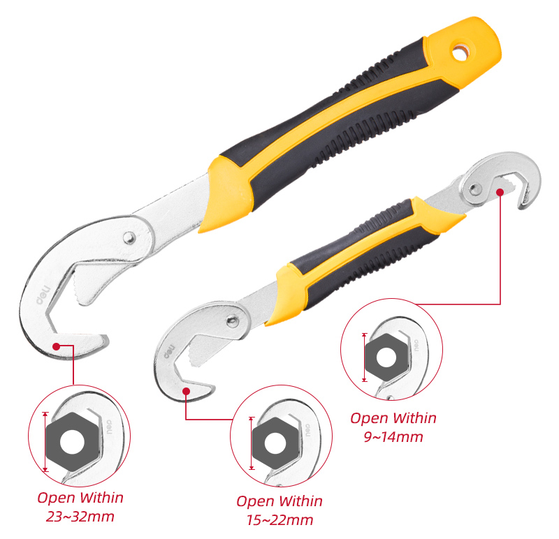 DELI σετ γαντζόκλειδα DL932-2 - Image 4