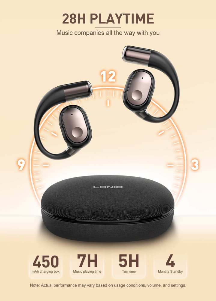 LDNIO earphones με θήκη φόρτισης T11 - Image 3