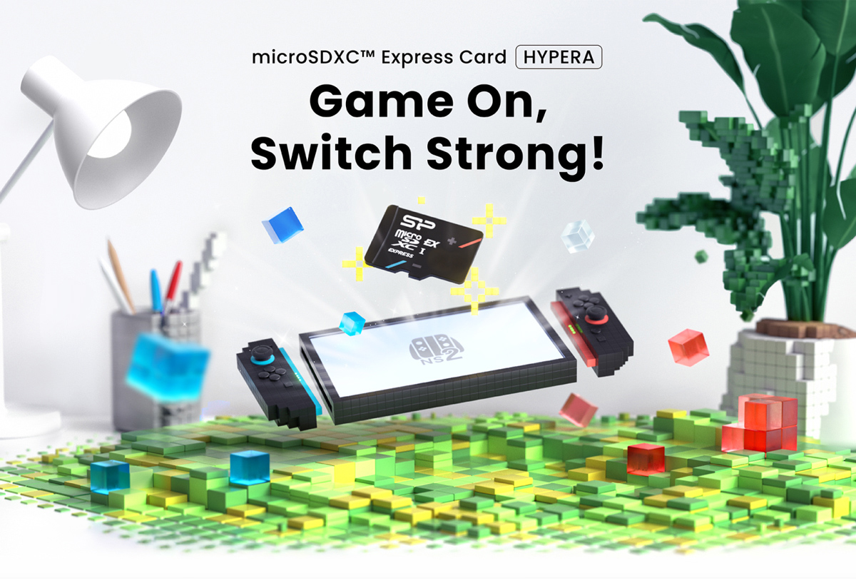 SILICON POWER κάρτα μνήμης microSDXC Express Hypera - Image 2