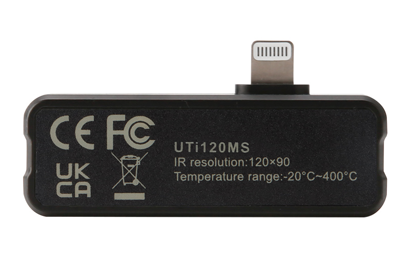 UNI-T συσκευή θερμικής απεικόνισης UTi120MS για iPhone - Image 3